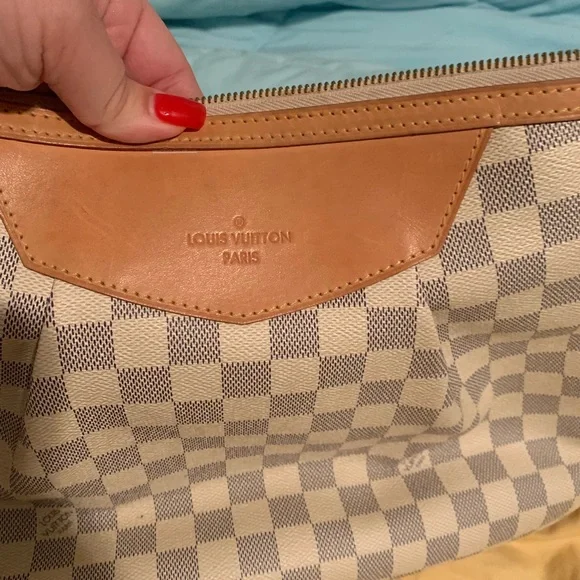 Louis Vuitton Siracusa mm Damier Azur Crossbody - Picture 2 of 7